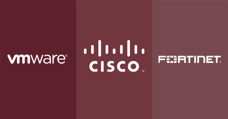 Critical Patches Released for New Flaws in Cisco, Fortinet, VMware Products