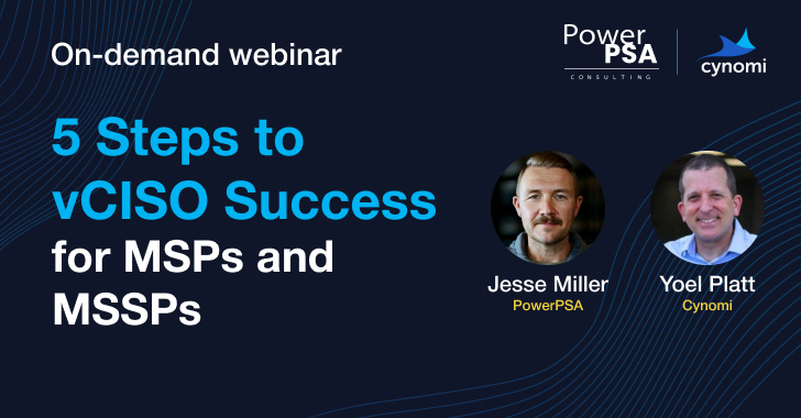 New Webinar: 5 Steps to vCISO Success for MSPs and MSSPs