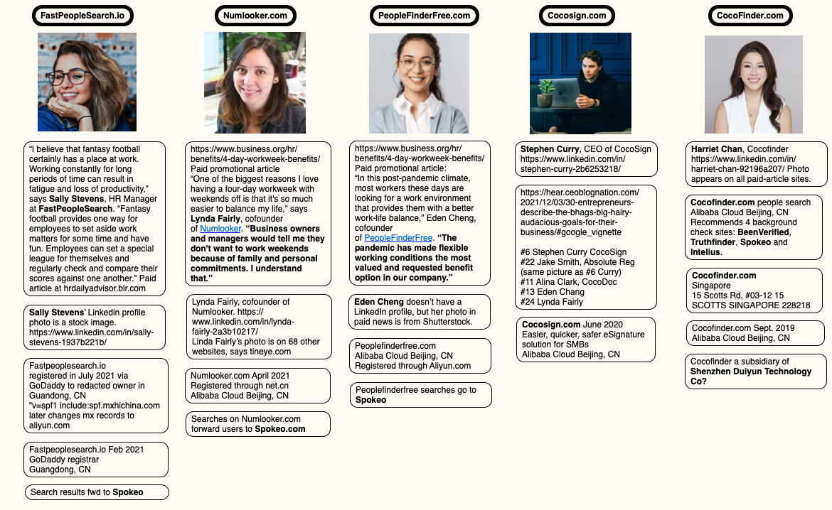 The Not-so-True People-Search Network from China